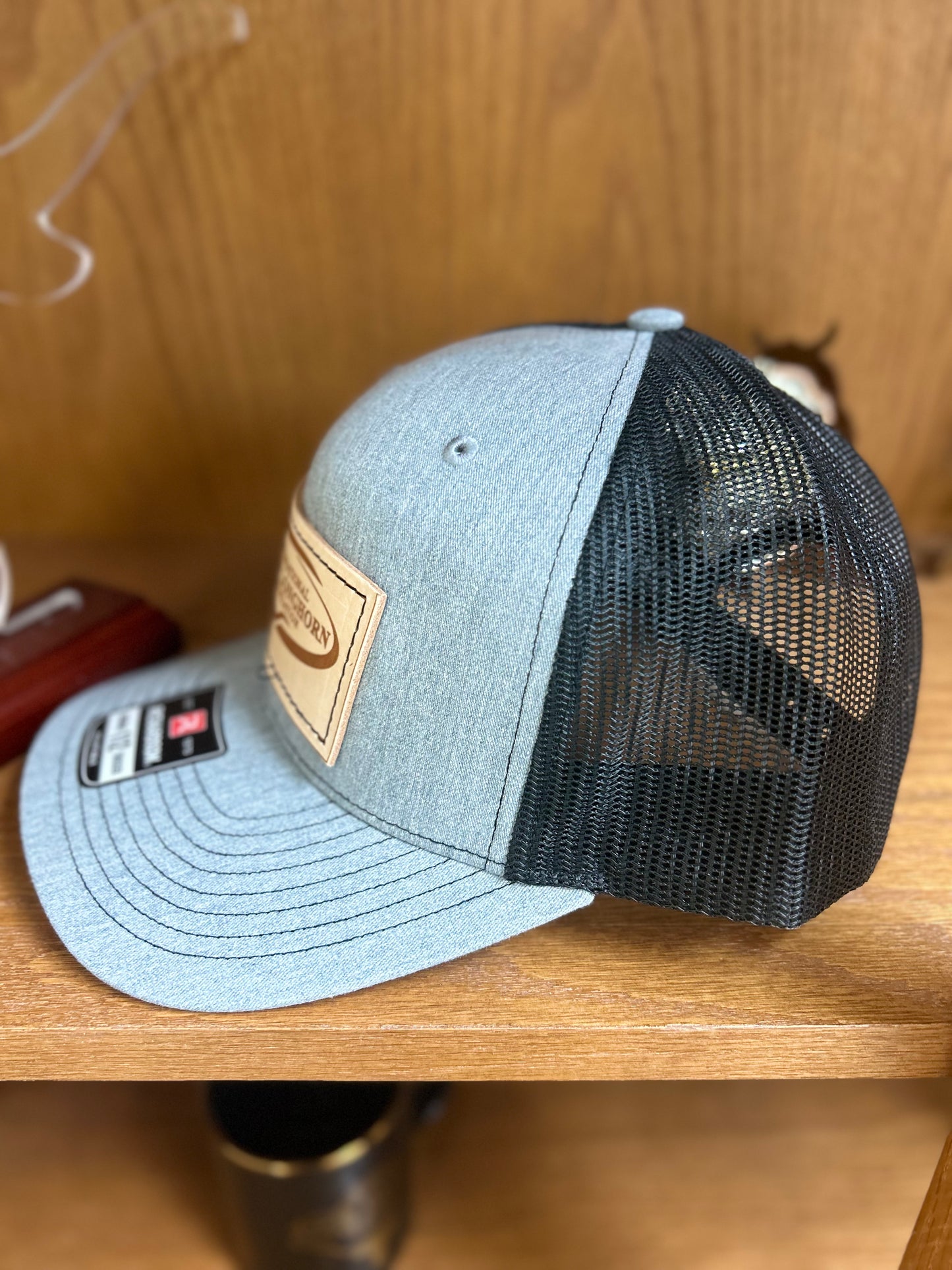 ITLA Logo Cap Gray with Leather Patch