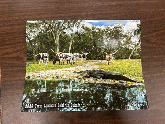 2025 Texas Longhorn Celebrity Calendar