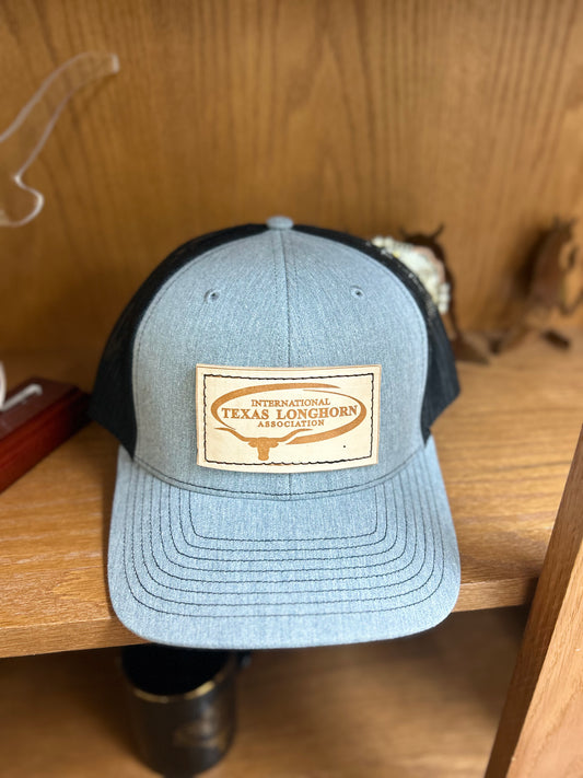 ITLA Logo Cap Gray with Leather Patch